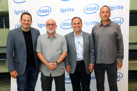 From Left: Tzahi (Zack) Weisfeld, general manager and managing director of Ignite; Avner Goren, Inte ... 