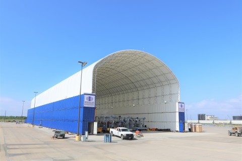 S & B Modular Operations recently installed a new 24,000 square foot covered module assembly bay at  ... 