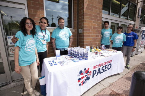 Testing event with local HIV organization at a Walgreens store in Chicago, Ill. (Photo: Business Wire)