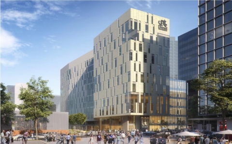 The College of Nursing and Health Professions, Drexel University, rendering (Graphic: Business Wire)