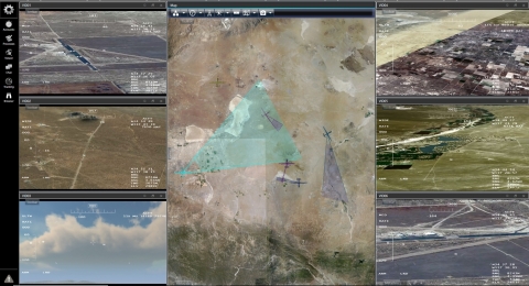 The System for Tactical Archival, Retrieval and Exploitation (STARE) is a component of GA-ASI's new Integrated Intelligence Center. STARE's Common Operation Picture shows the location of ISR assets, where they can look, and what they are currently looking at. STARE's automated Processing, Exploitation, and Dissemination capabilities produces actionable intelligence faster with reduced manpower. (Graphic: Business Wire)