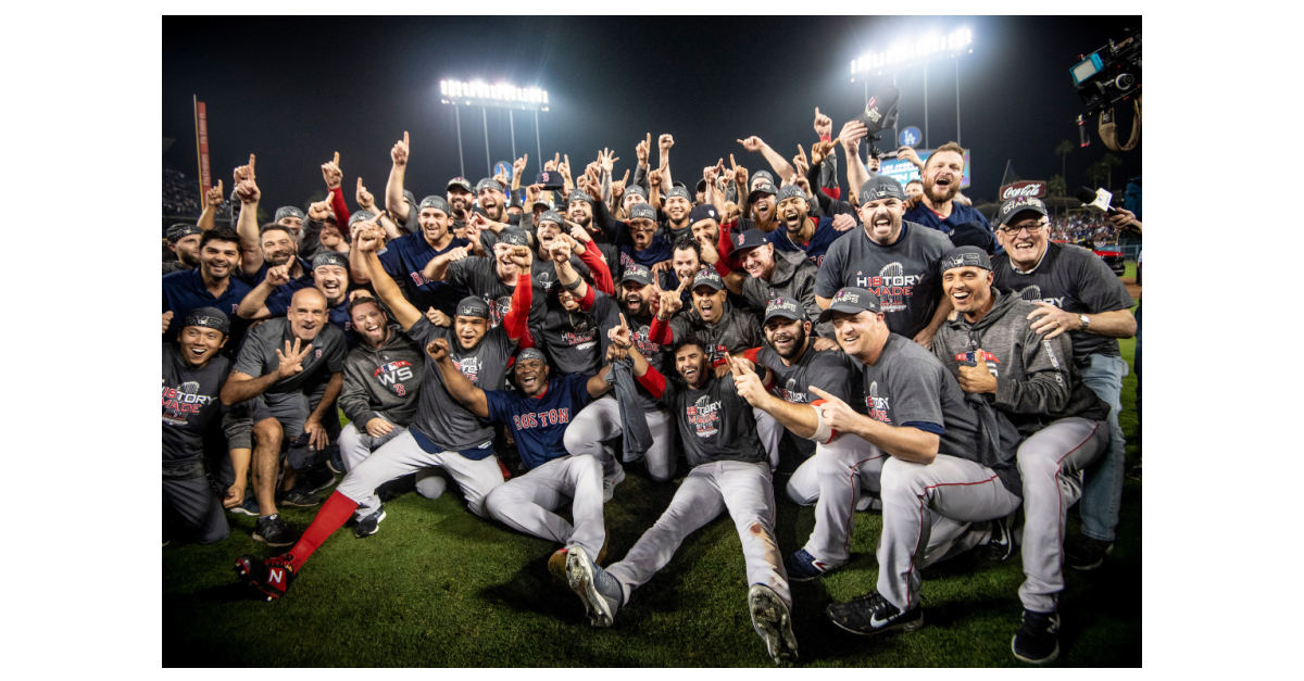 How the World Series Champion Boston Red Sox Share History in Real Time