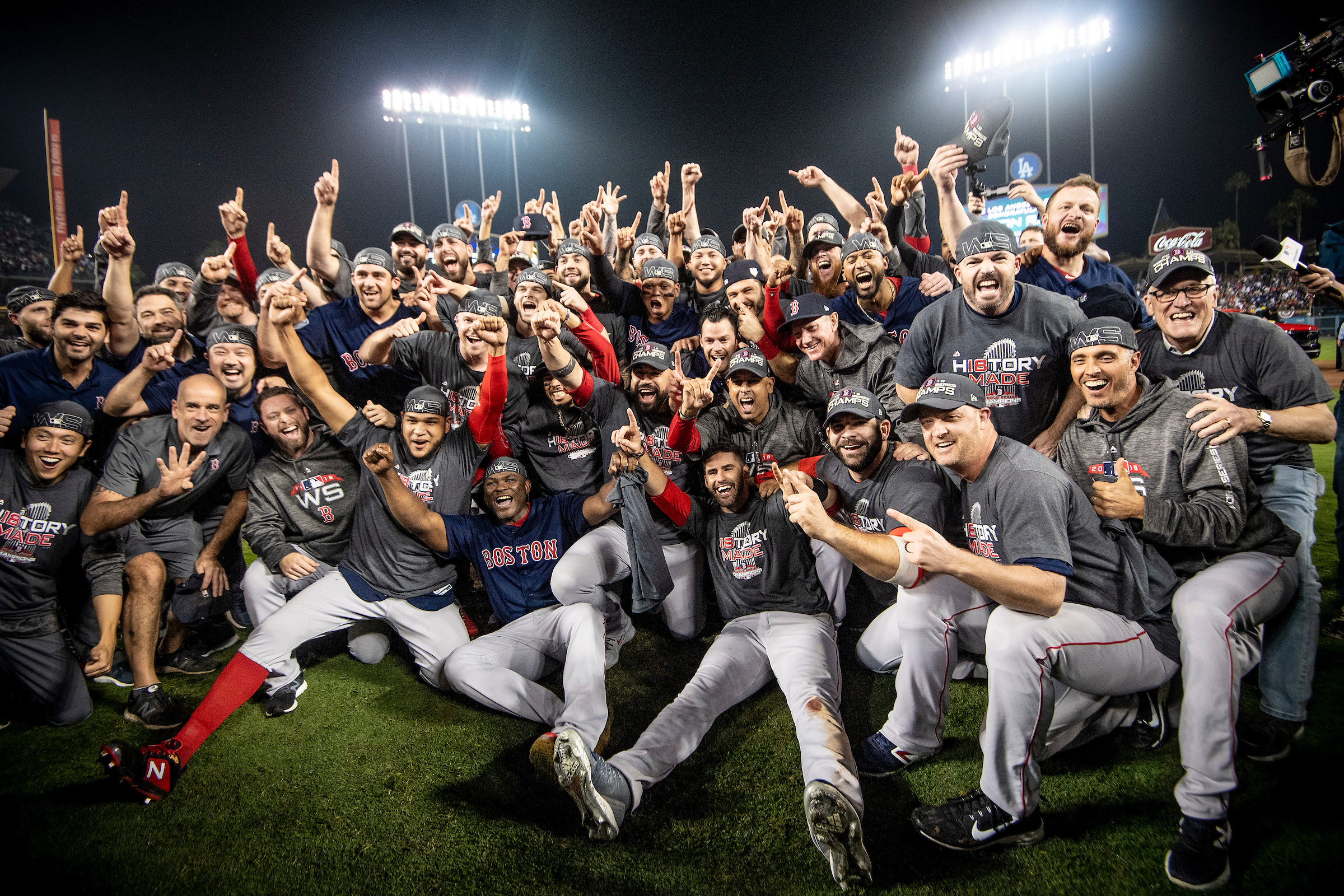 How the World Series Champion Boston Red Sox Share History in Real Time