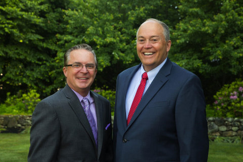 UniBank’s new leadership team, Christopher D. Foley, President (left) and Michael W. Welch, Chief Ex ... 
