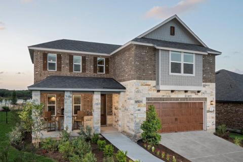 New KB homes in the Austin area. (Photo: Business Wire)