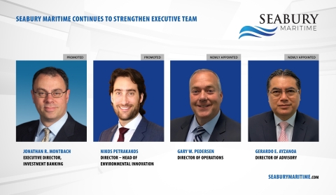 The key promotions and new appointments further advance Seabury Maritime’s growth strategy to provide an integrated end-to-end solution platform for the company’s growing client base in the maritime sector. (Photo: Business Wire)