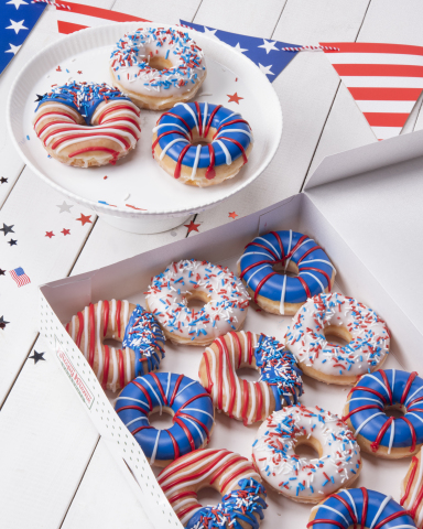 Doughnut collection available for a limited time beginning Monday, June 24 and special offer for Reward members on July 4  (Photo: Business Wire)