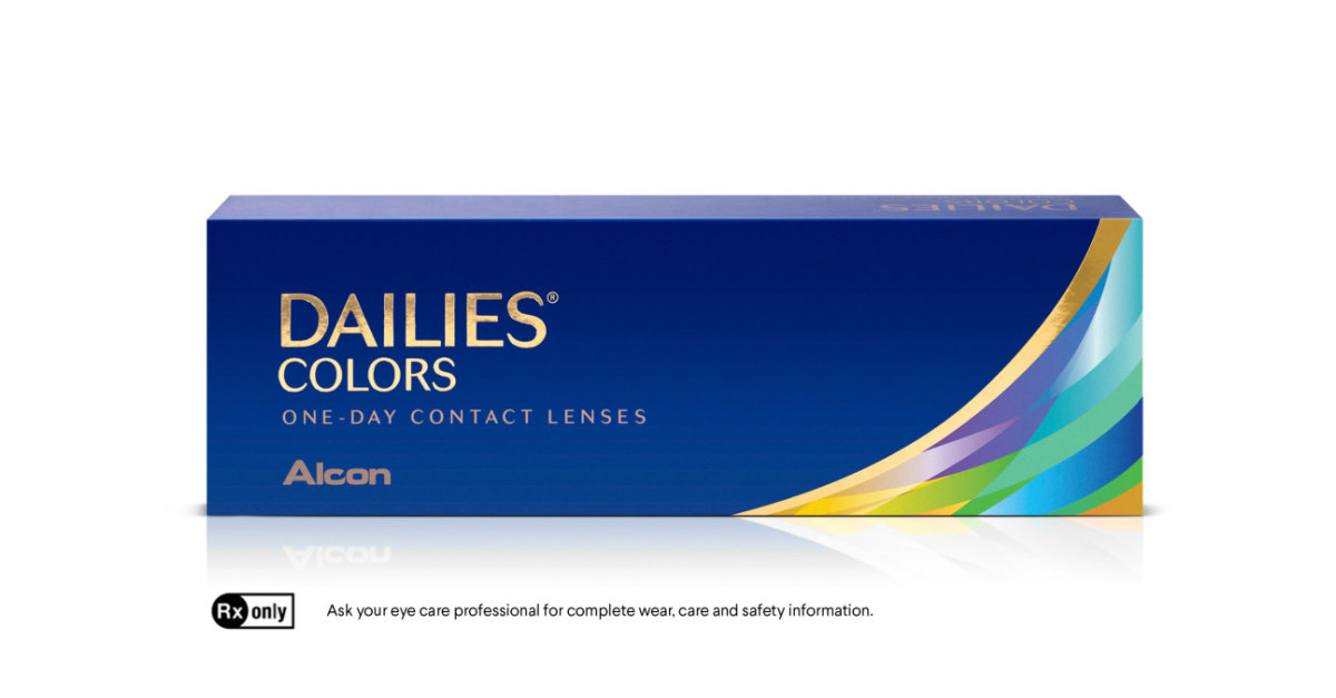 New Alcon DAILIES COLORS Contact Lenses Give Beauty Lovers Permission   3909498 DC 30ct Crtn FF2 