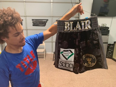 Blair Sports Diamond CBD in the Ring (Photo: Business Wire)