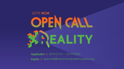 Nexon Computer Museum (NCM) of NXC is holding the fourth virtual reality content contest 2019 NCM OPEN CALL X REALITY with total prize money of KRW 13 million. Application received from July 1st to August 31st, winners announced on October 25th. (Graphic: Business Wire)