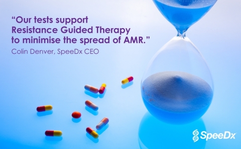 “SpeeDx has a demonstrated commitment to improve patient care, and our tests currently used in clinical practice are supporting Resistance Guided Therapy, positively impacting cure rates and helping to minimise the spread of antimicrobial resistant infections.” Colin Denver, SpeeDx CEO. (Photo: Business Wire)