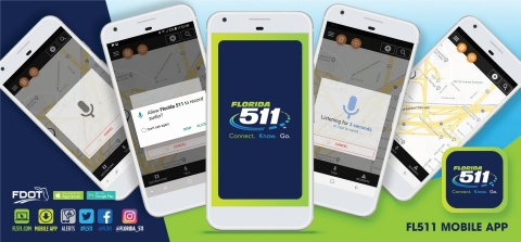 FL511 Mobile App adds new features (Photo: Business Wire)