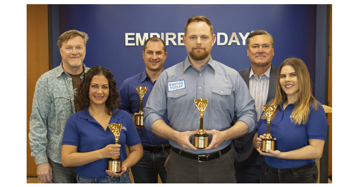 Empire Today® Wins a Prestigious Gold Davey Award Business Wire