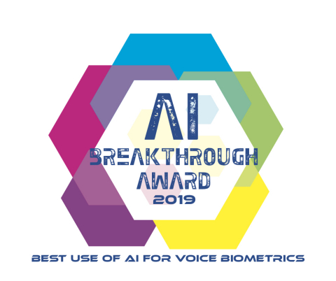 Behavox Wins Best Use of AI for Voice Biometrics in 2019 Artificial Intelligence Breakthrough Awards (Graphic: Business Wire)