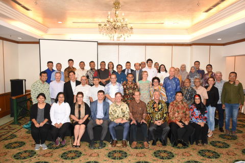 Anova recognized partners during a luncheon in Jakarta, Indonesia on June 18, including members from Masyarakat Dan Perikanan Indonesia, Harta Samudra, Anova Indonesia, Ministry of Maritime Affairs and Fisheries, U.S. Agency for International Development and a number of international NGOs. (Photo: Business Wire)