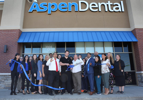 To commemorate the Modesto, CA opening, a “floss cutting” ceremony was held June 26 for media and community stakeholders to attend. (Photo: Business Wire)