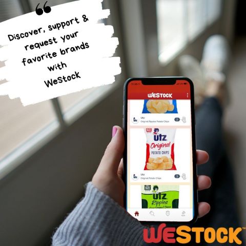 Utz® brand packages on the WeStock™ App (Source: WeStock™)