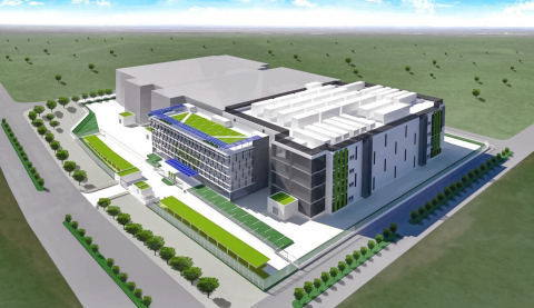 Exterior image of "Indonesia Jakarta 3 data center" (Graphic: Business Wire)