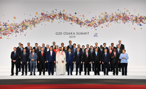G20 Osaka Summit Family Photo (Photo: Business Wire)