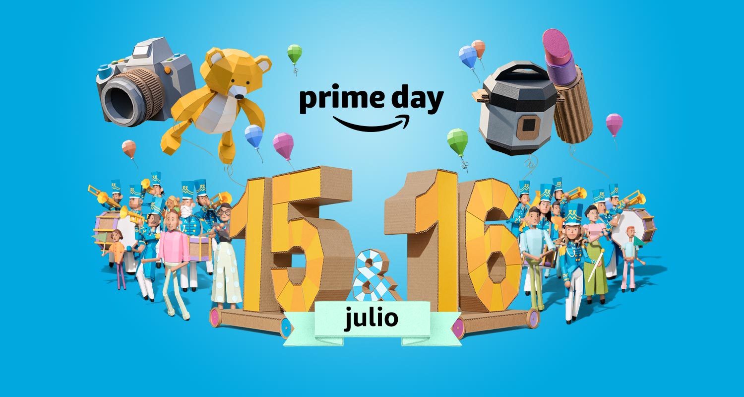 Prime Day será la celebración más grande de ofertas con más de un millón de ofertas a nivel global el 15 y 16 de julio. (Graphic: Business Wire)