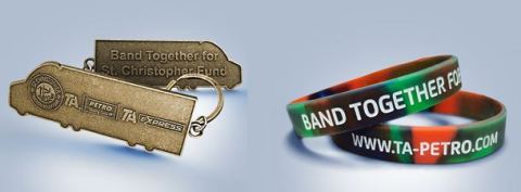 Band Together for SCF campaign wristbands and yeychain (Photo: Business Wire)