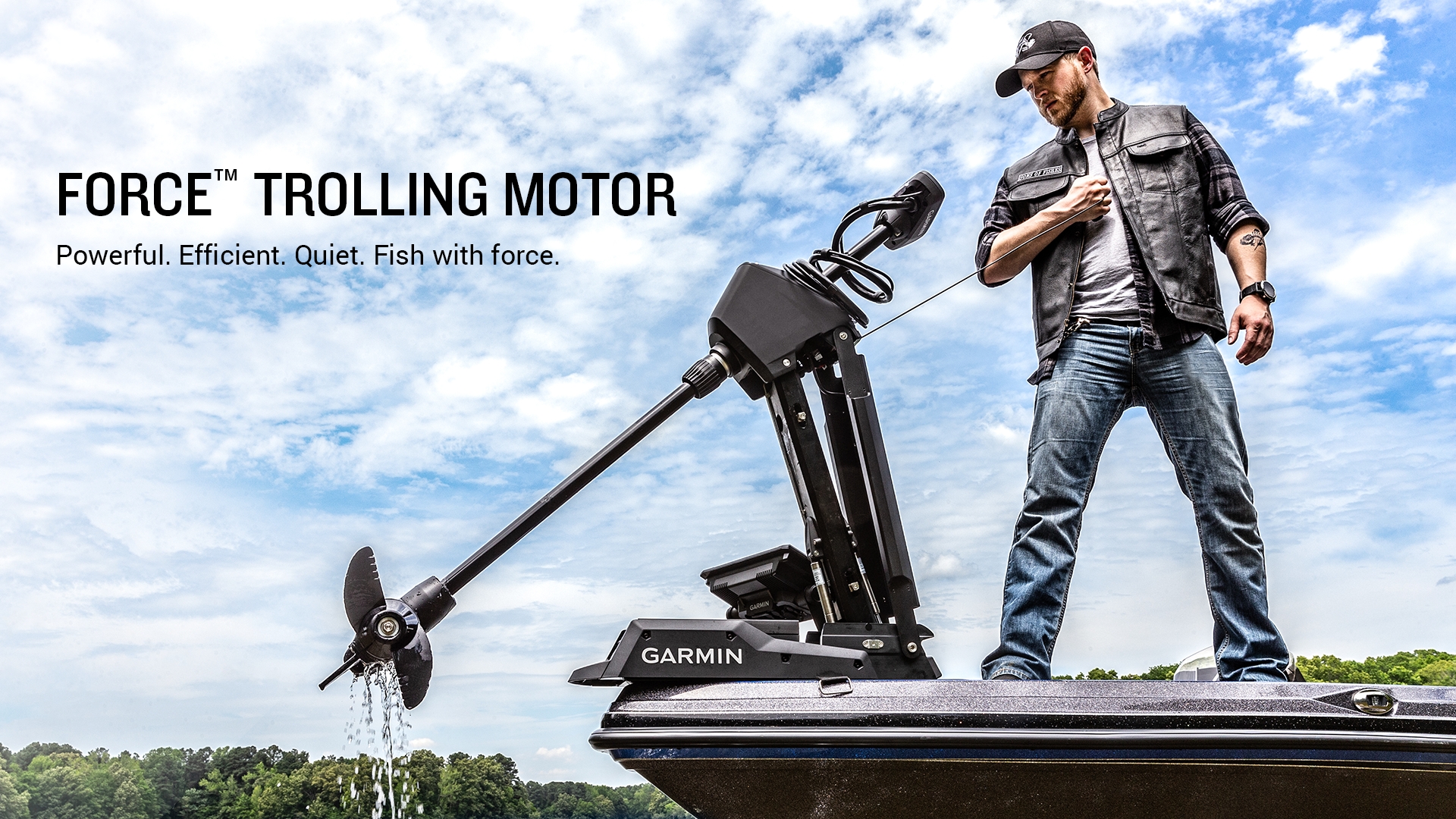 Garmin® enters the freshwater trolling motor market with Force
