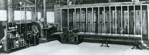 Hazelett continuous strip caster for lead in the early 1920s (Photo: Business Wire)