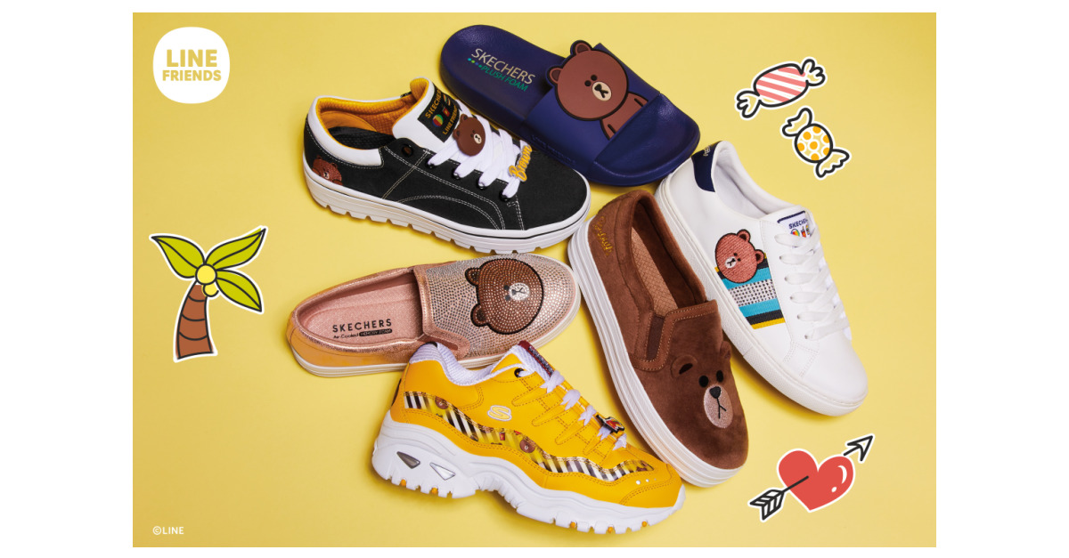 Skechers Partners with LINE FRIENDS on 
