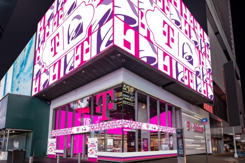 It Started with Free Tacos. Now, T-Mobile and Taco Bell® Open T-MoBell Stores. Shown: T-MoBell New York City rendering (Photo: Business Wire)