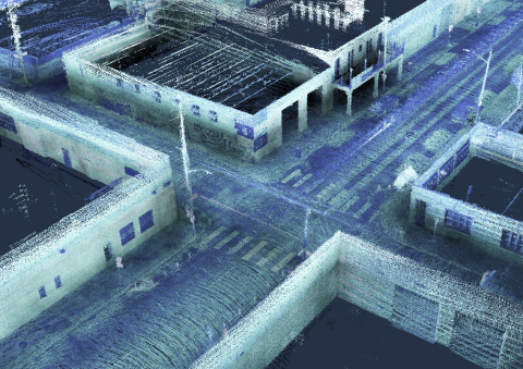 Equipped with Velodyne lidar, Kaarta’s Stencil 2-32 accurately scans ground level surfaces at a fraction of the cost of traditional mobile mapping systems.