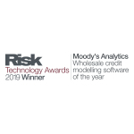 ムーディーズ・アナリティックスがリスク・テクノロジー・アワードでWholesale Modelling Software of the Yearを受賞