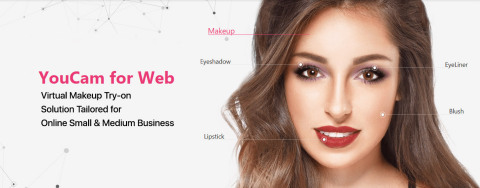 Perfect Corp. Launches the New 'YouCam for Web' Offering AR Makeup Try-on Solutions for Small & Medium Businesses (Graphic: Business Wire)