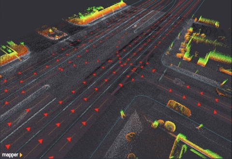 Mapper integrated Velodyne lidar sensors into easily deployable solutions for scalable high-definition mapping. (Photo: Business Wire)
