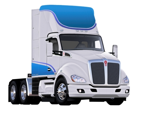 Kenworth T680 Hydrogen Fuel Cell Truck (Photo: Business Wire)