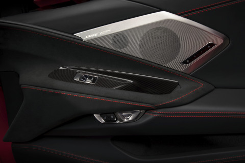 Bose Performance Series sound system for the 2020 Chevrolet Corvette Stingray. (Photo: Business Wire)