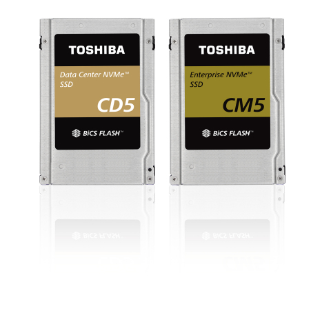The CD5 Series data center NVMe™ SSDs and CM5 Series enterprise NVMe SSDs deliver exceptionally high performance and low latency. (Photo: Business Wire)