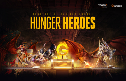 GTarcade Hunger Heroes is a charity gaming marathon held by GTarcade in the fight against hunger and famine. (Graphic: Business Wire)