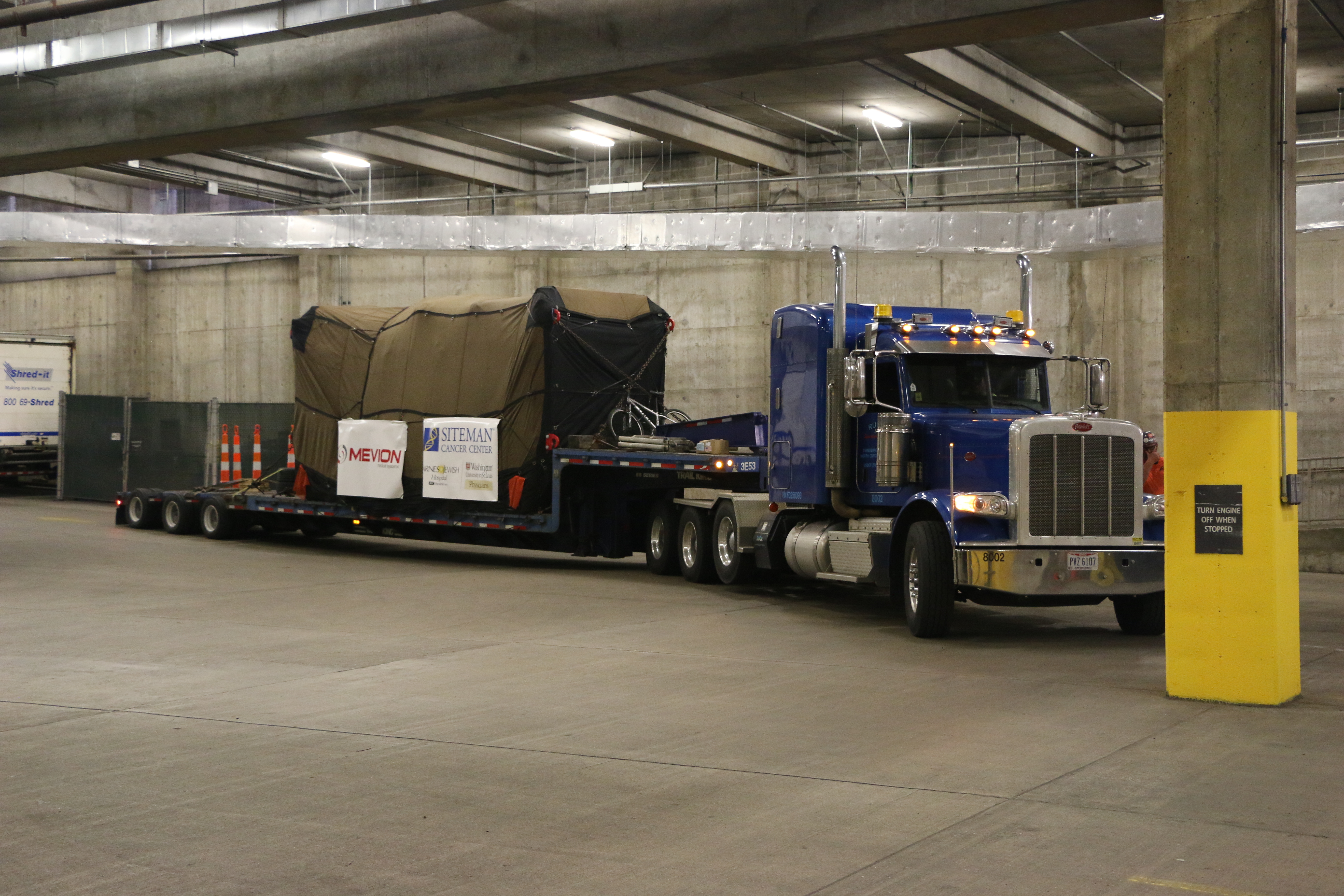 Accelerator For 2nd Mevion Proton Therapy System Delivered To