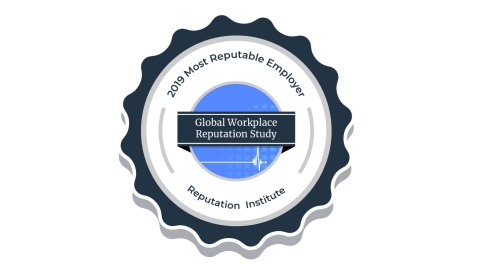 Mary Kay Inc. Named Among Most Reputable Global Employers in Reputation Institute’s 2019 Workplace Study (Graphic: Mary Kay Inc.)