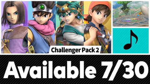 Starting later today, Hero from the DRAGON QUEST series enters the battle as a new playable fighter in the Super Smash Bros. Ultimate game for the Nintendo Switch system. (Graphic: Business Wire)
