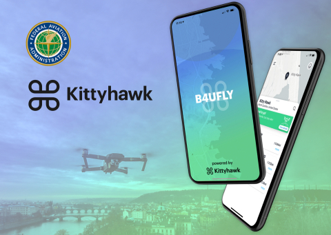 Kittyhawk and FAA Launch New B4UFLY App (Graphic: Business Wire)