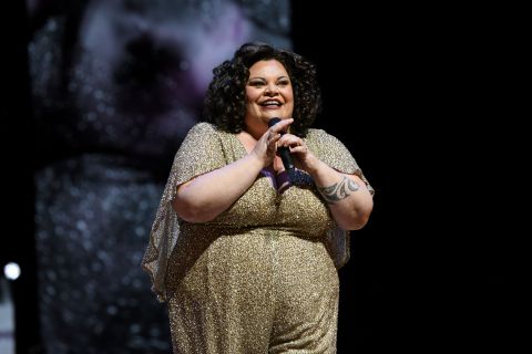 Actress, singer and Tony Award Nominee Keala Settle will perform on the 12 North American dates of Hugh Jackman’s live tour of The Man. The Music. The Show. beginning with the Oct. 1 performance in Boston’s TD Garden arena and ending Oct 19 and 20 in Mexico City’s Arena Ciudad de México. (Photo Credit: Kevin Mazur/Getty Images for HJ)