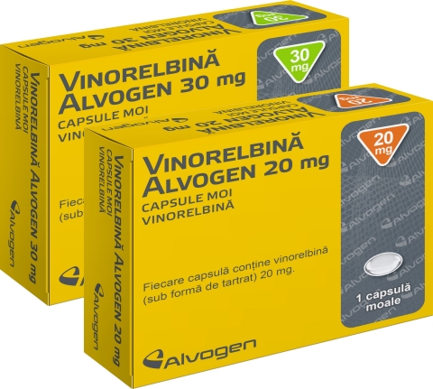 Alvogen and Lotus Announce First to Launch Generic Version of Navelbine® Softgel Capsule in Europe