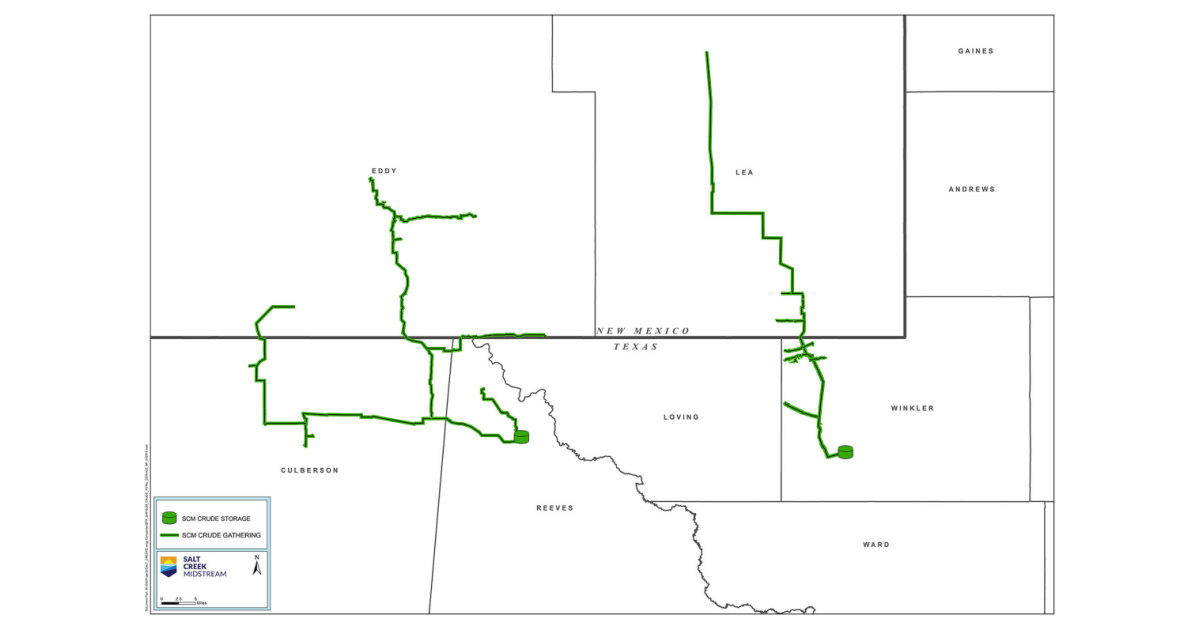 Scm Roote Map SCM Crude, LLC Announces Binding Open Season | Business Wire