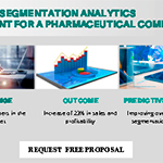 Customer segmentation analytics engagement for a pharmaceutical company.