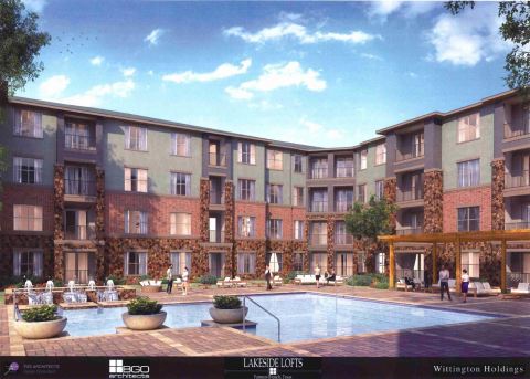 Lakeside Lofts apartments located in Mercer Crossing development in Dallas, Texas (Photo: Business Wire)