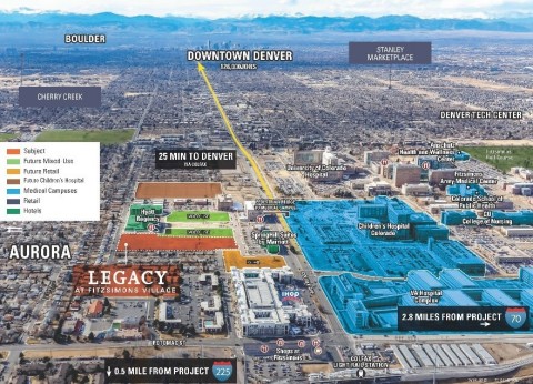 Griffin Capital Closes First Opportunity Zone Land Acquisition in Aurora (Denver), Colorado in Joint Venture With Legacy Partners (Photo: Business Wire)