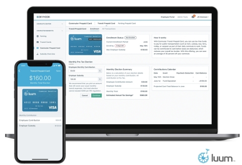 Luum's commuter benefits software for employers allows employees to access pre-tax dollars for commute expenses (Photo: Business Wire)