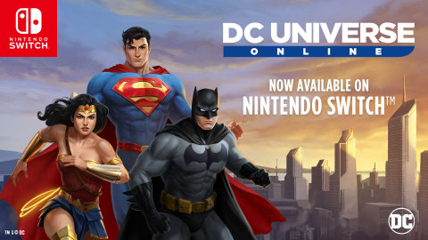 DC Universe Online for Nintendo Switch Key Art (Graphic: Business Wire)