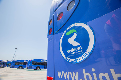 The demand is growing for Redeem™ renewable natural gas which reduces carbon emissions at least 70% when fueling buses, trucks, waste, and other vehicles. (Photo: Business Wire)